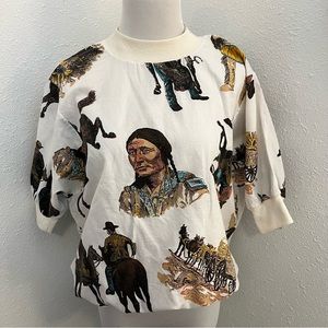 Vintage Native American Top medium